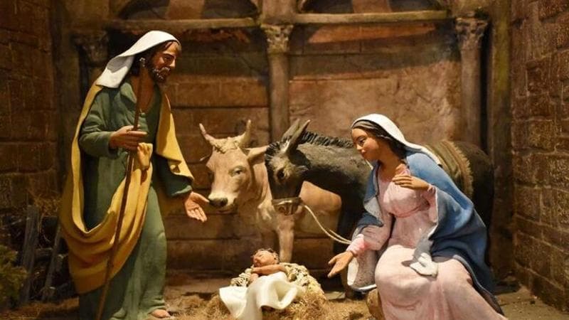 Presepe de "La contrà de l'acqua ciara"