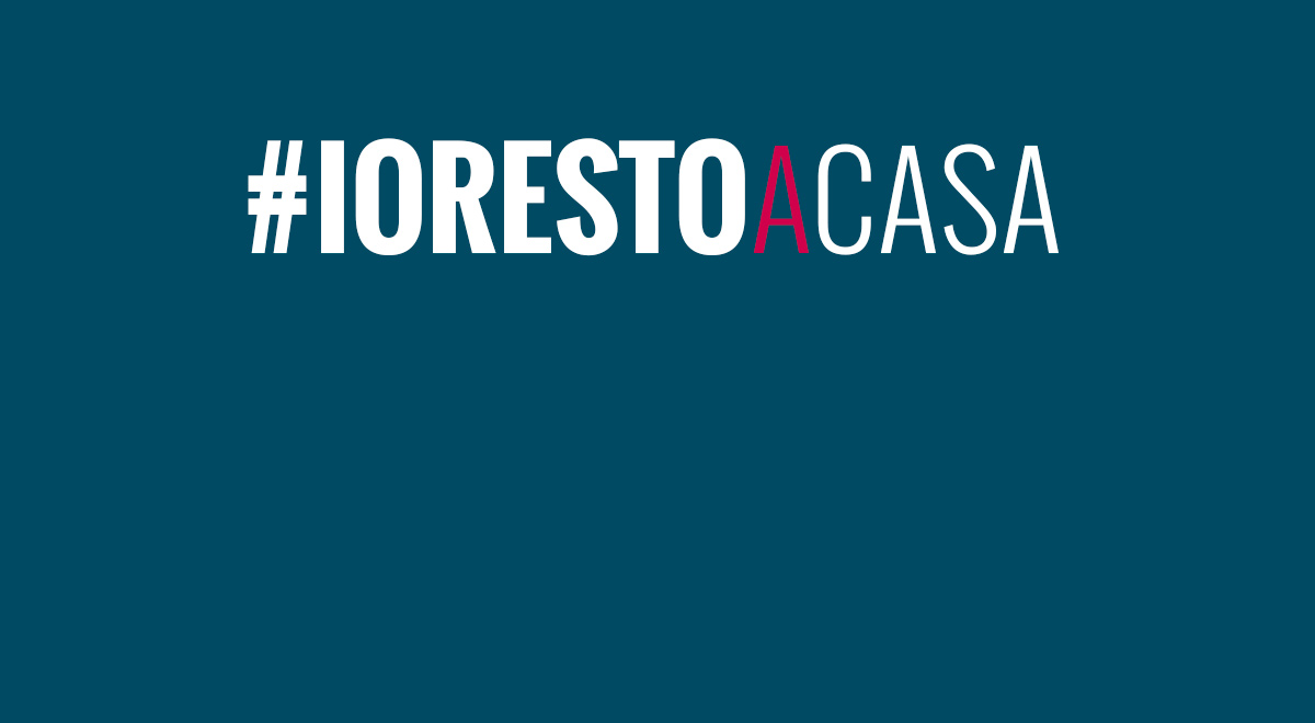 #IoRestoaCasa