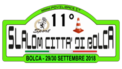 11° Slalom città di Bolca 29/30 settembre 2018